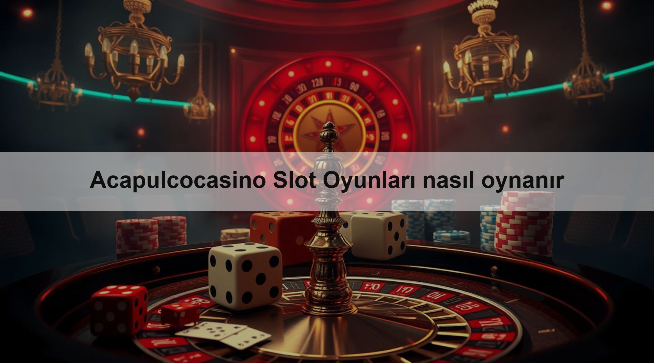 Acapulcocasino Slot Oyunları nasıl oynanır