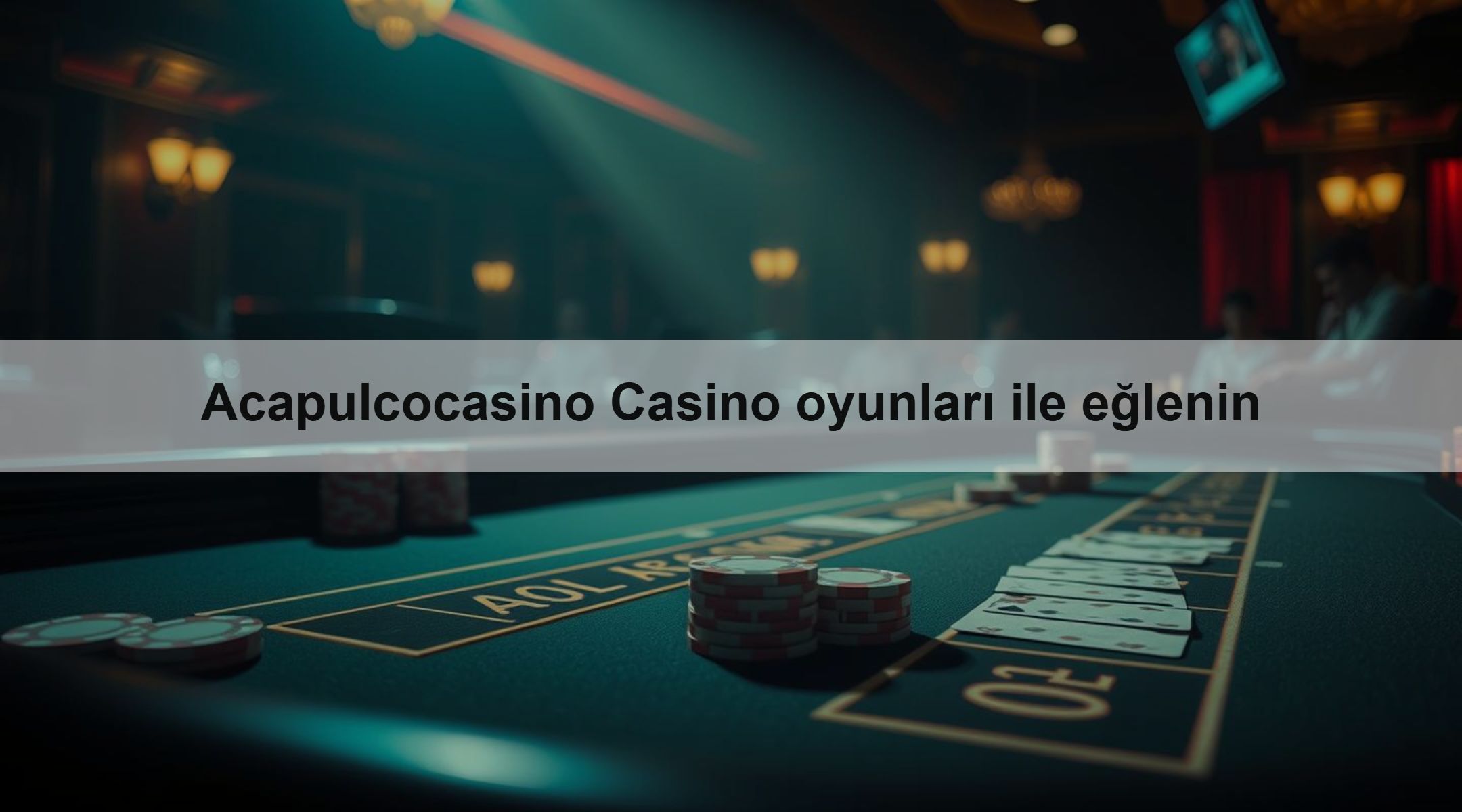 Acapulcocasino Casino oyunları ile eğlenin